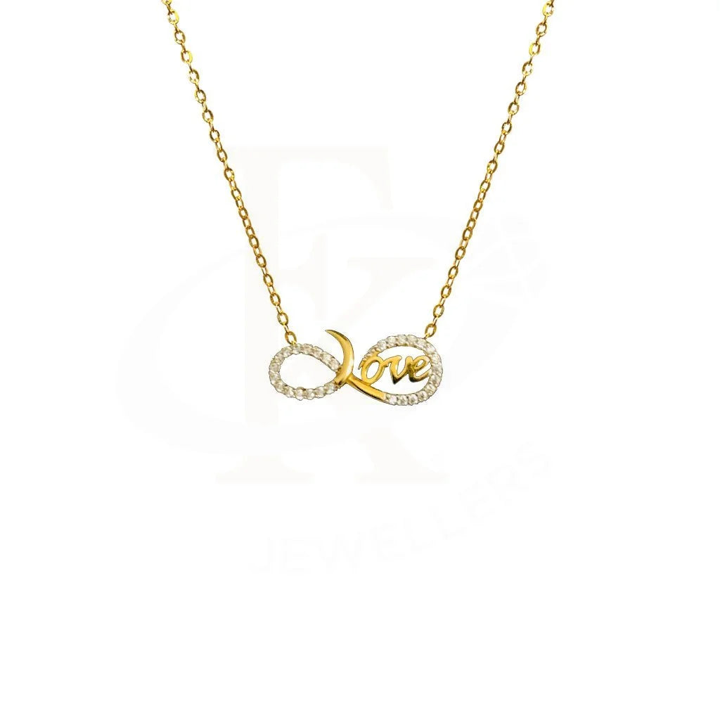 Gold Infinity Love Necklace 18Kt - Fkjnkl1817 Necklaces