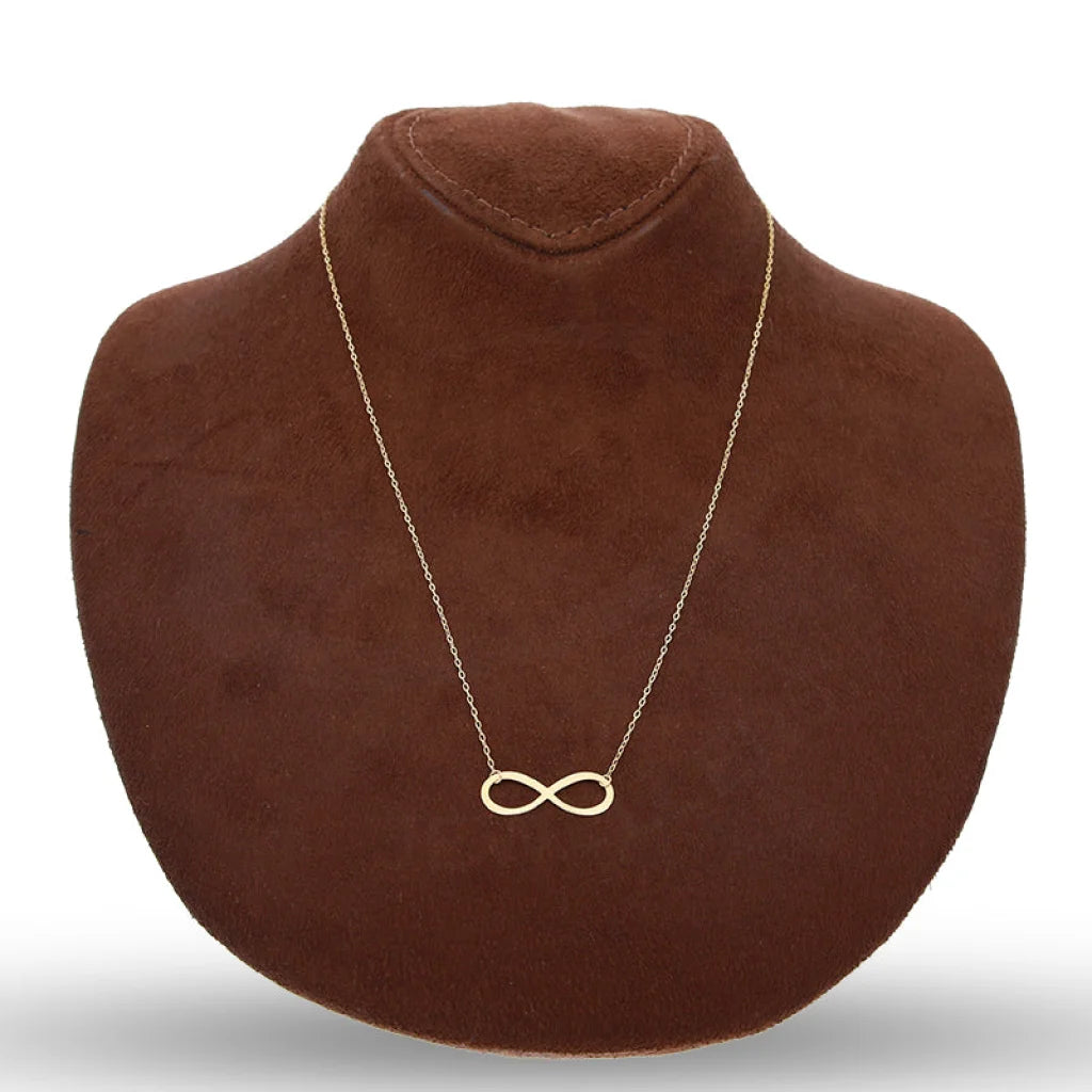Gold Infinity Necklace 18Kt - Fkjnkl18Km5364 Necklaces