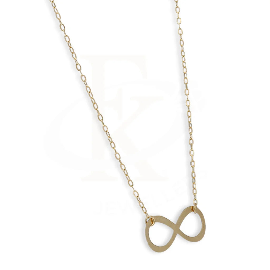 Gold Infinity Necklace 18Kt - Fkjnkl18Km5364 Necklaces