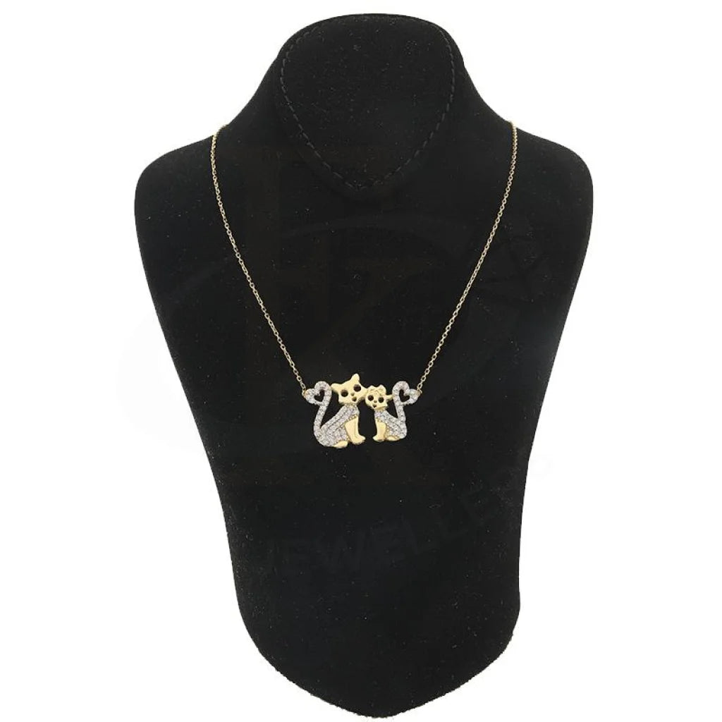 Gold Kitty Necklace 18Kt - Fkjnkl18K2261 Necklaces