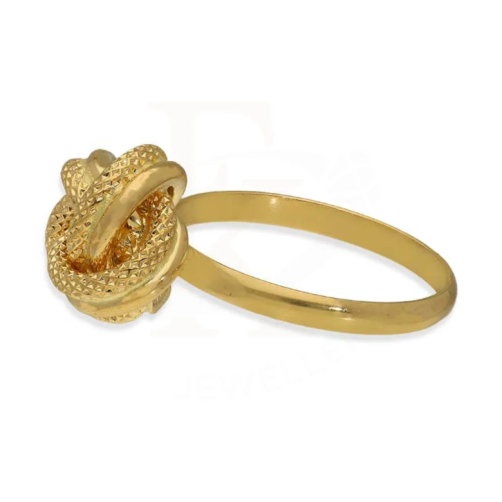 Gold Knot Ring 18Kt - Fkjrn18K3114 Rings