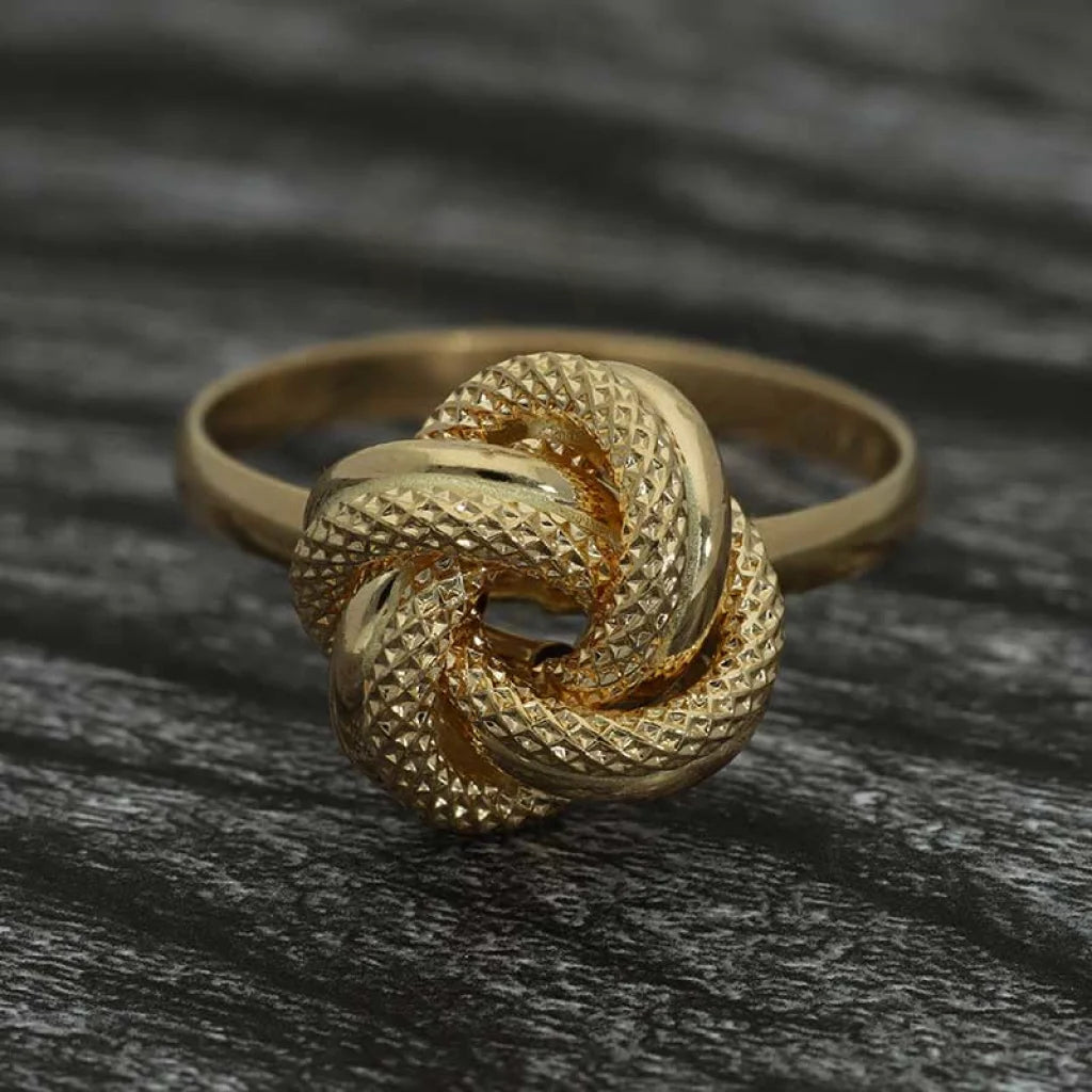 Gold Knot Ring 18Kt - Fkjrn18K3114 Rings