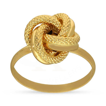 Gold Knot Ring 18Kt - Fkjrn18K3114 Rings