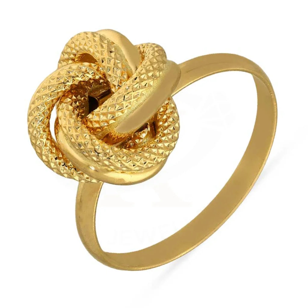 Gold Knot Ring 18Kt - Fkjrn18K3114 Rings