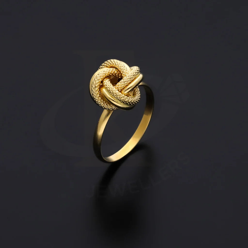 Gold Knot Ring 18Kt - Fkjrn18K8174 Rings