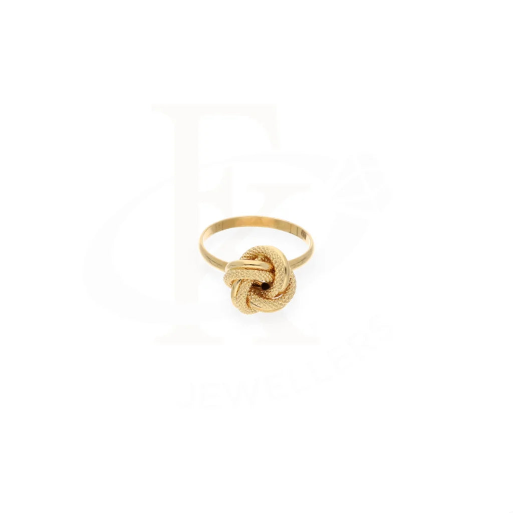 Gold Knot Ring 18Kt - Fkjrn18K8174 Rings