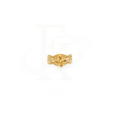 Gold Knot Ring 21Kt - Fkjrn21Km7990 Rings