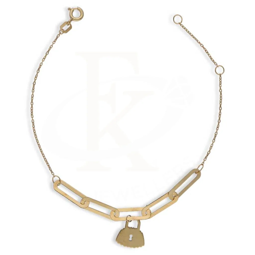 Gold Lock Bracelet 18Kt - Fkjbrl18K2904 Bracelets