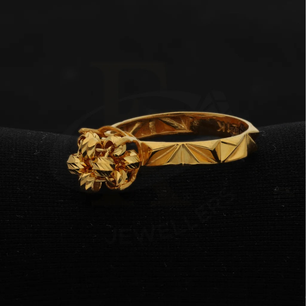 Gold Luxury Knot Ring 21Kt - Fkjrn21Km8501 Rings