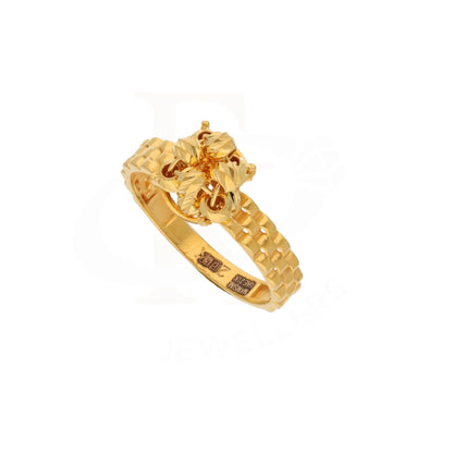 Gold Luxury Knot Ring 21Kt - Fkjrn21Km8502 Rings