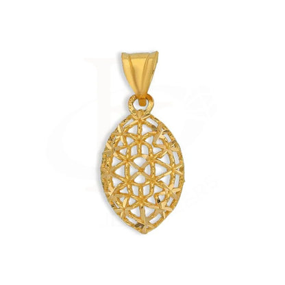 Gold Marquise Shaped Pendant 21Kt - Fkjpnd21K3075 Pendants