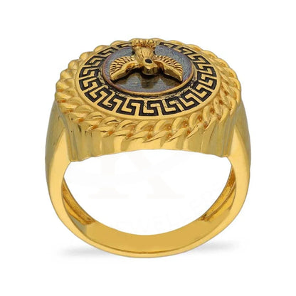 Gold Mens Eagle Ring 22Kt - Fkjrn22K3694 Rings