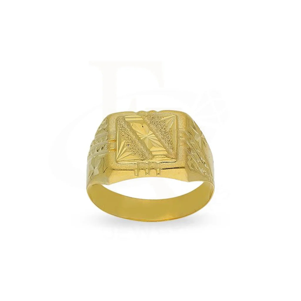 Gold Mens Ring 18Kt - Fkjrn18K2631 Rings