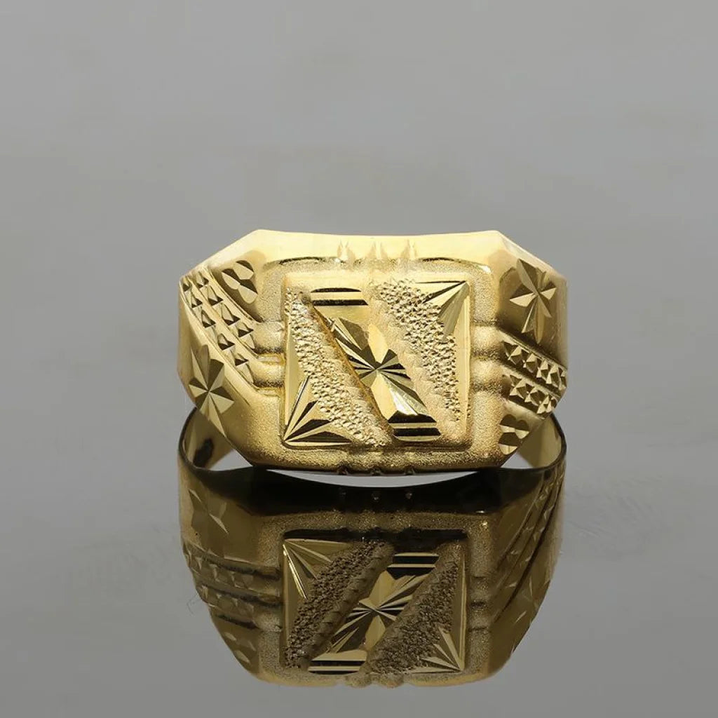 Gold Mens Ring 18Kt - Fkjrn18K2631 Rings