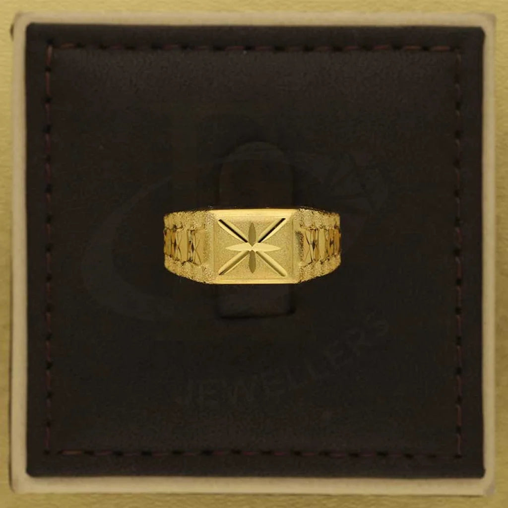 Gold Mens Ring 18Kt - Fkjrn18K3798 Rings