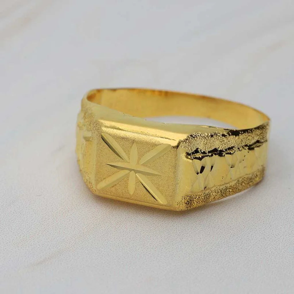 Gold Mens Ring 18Kt - Fkjrn18K3798 Rings