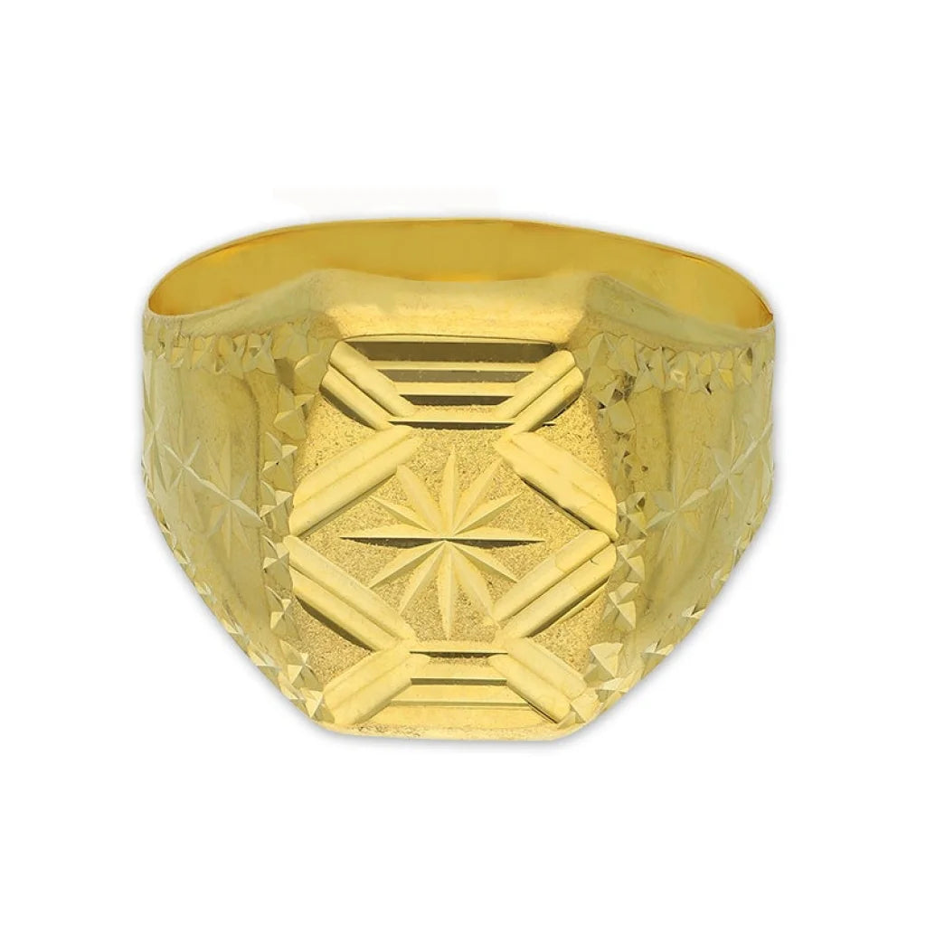 Gold Mens Ring 18Kt - Fkjrn18K3799 Rings