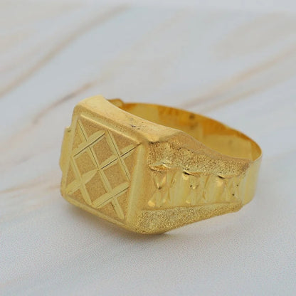 Gold Mens Ring 18Kt - Fkjrn18K3800 Rings