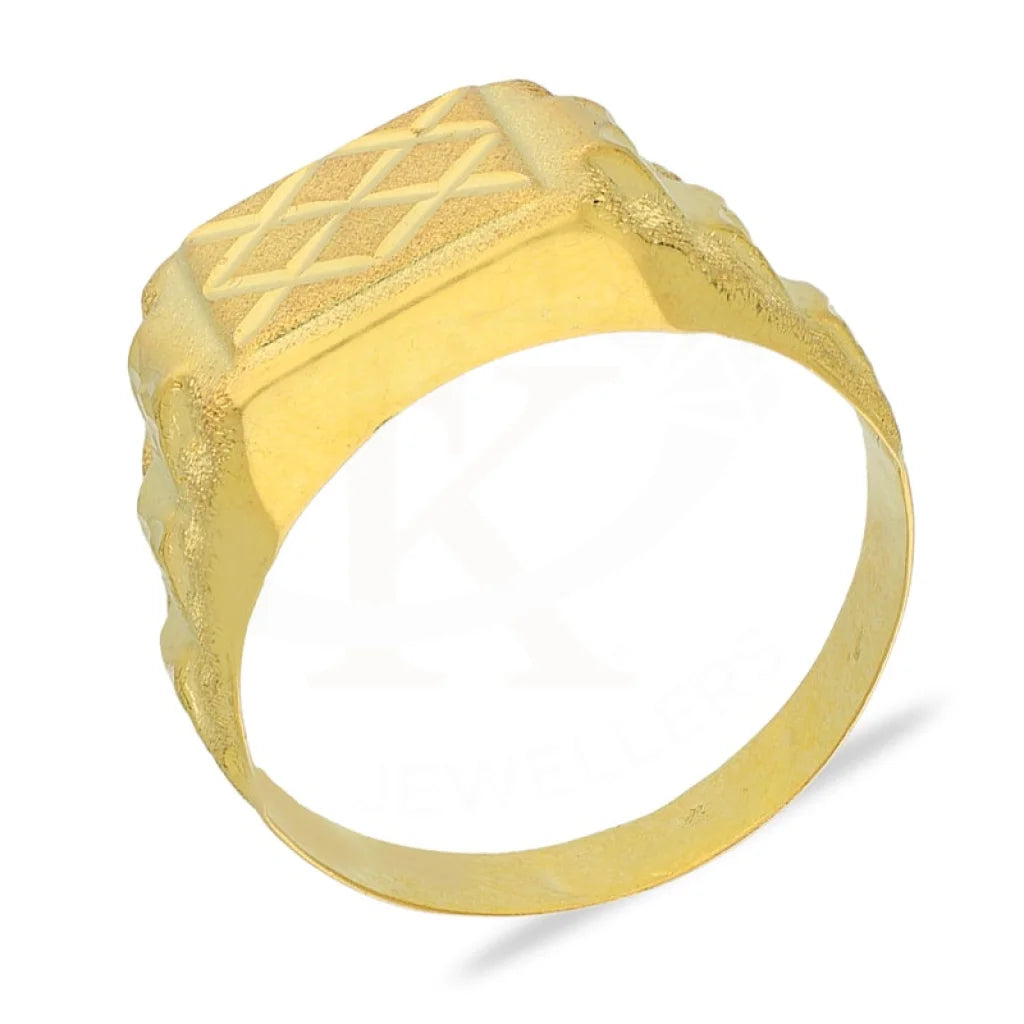 Gold Mens Ring 18Kt - Fkjrn18K3800 Rings