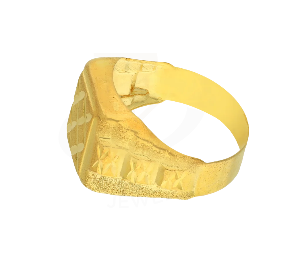 Gold Mens Ring 18Kt - Fkjrn18K3800 Rings