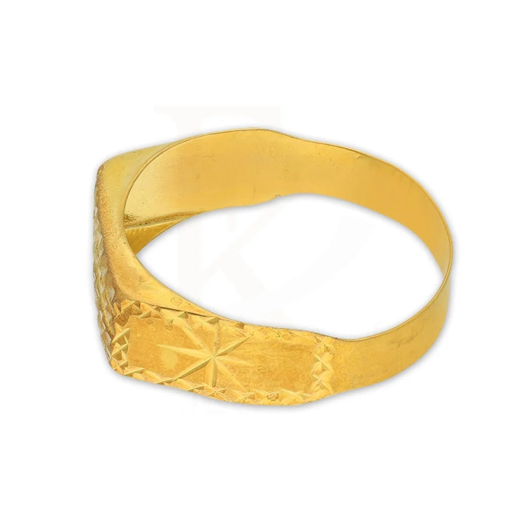 Gold Mens Ring 18Kt - Fkjrn18K3801 Rings