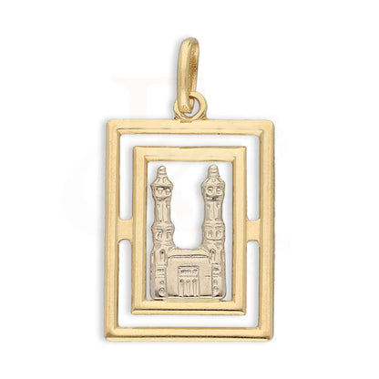 Gold Mosque Pendant 18Kt - Fkjpnd18K5467 Pendants