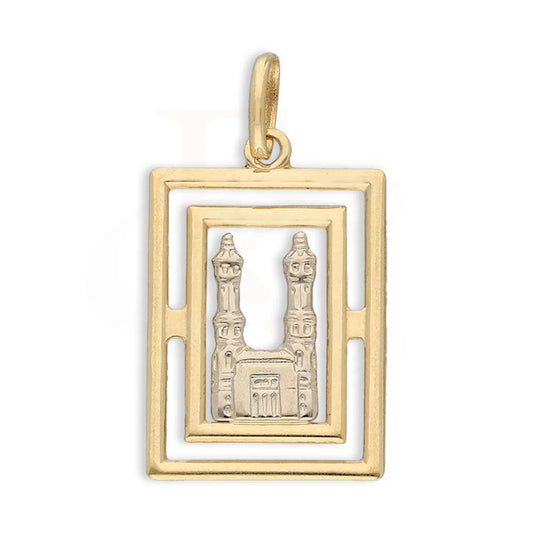 Gold Mosque Pendant 18Kt - Fkjpnd18K5467 Pendants