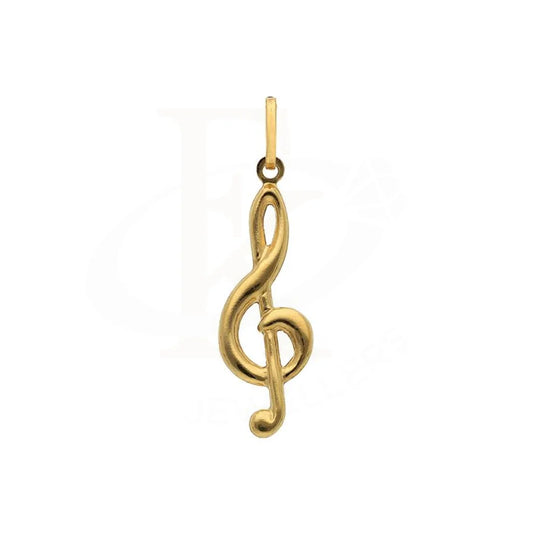 Gold Musical Note Pendant 18Kt - Fkjpnd18K2496 Pendants