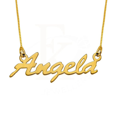 Gold Name Necklace 18Kt - Fkjnkl1891 Box Necklaces