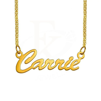 Gold Name Necklace 22Kt - Fkjnkl1911 Necklaces