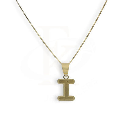 Gold Necklace (Chain With Alphabet Pendant) 18Kt - Fkjnkl18K2260 I / 1.170 Grams Necklaces