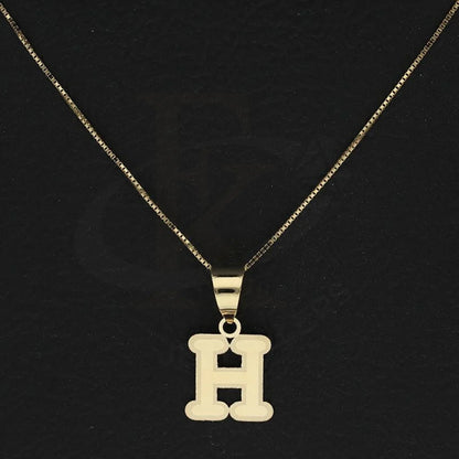 Gold Necklace (Chain With Alphabet Pendant) 18Kt - Fkjnkl18K2260 Necklaces