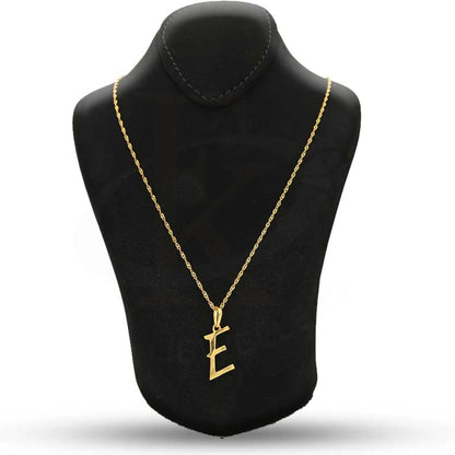 Gold Necklace (Chain With Alphabet Pendant) 22Kt - Fkjnkl22K2729 Necklaces