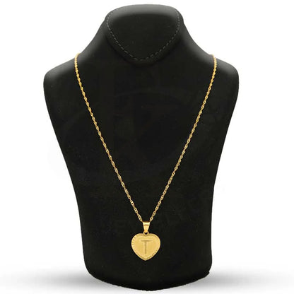 Gold Necklace (Chain With Alphabet Pendant) 22Kt - Fkjnkl22K2732 Necklaces