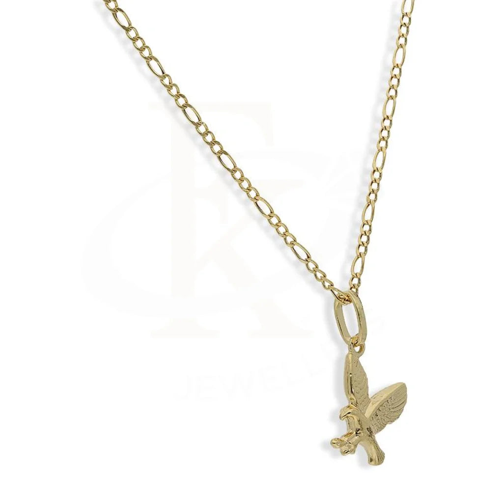 Gold Necklace (Chain With Eagle Shaped Pendant) 18Kt - Fkjnkl18K2245 Necklaces