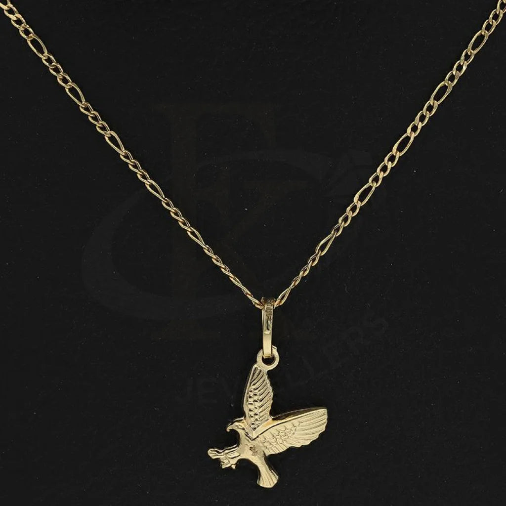 Gold Necklace (Chain With Eagle Shaped Pendant) 18Kt - Fkjnkl18K2245 Necklaces