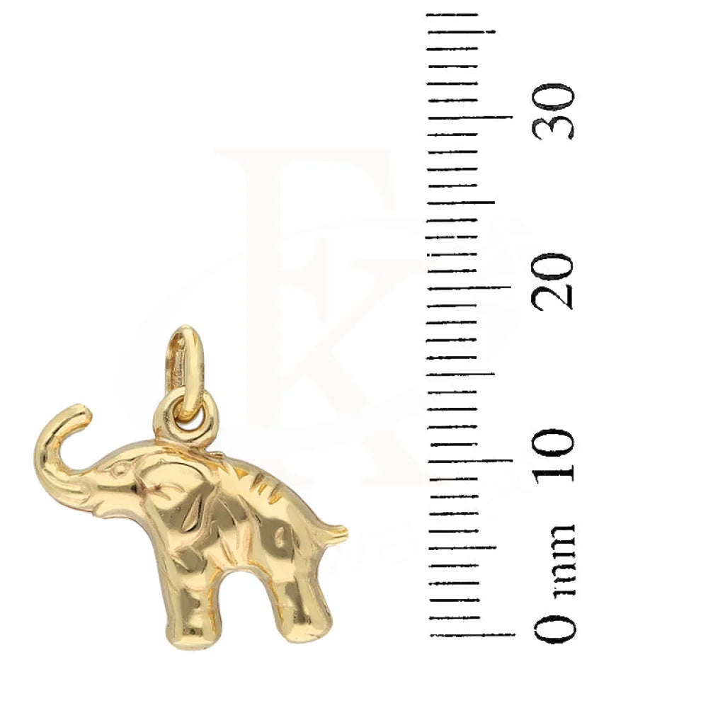 Gold Necklace (Chain With Elephant Pendant) 18Kt - Fkjnkl18K5451 Necklaces