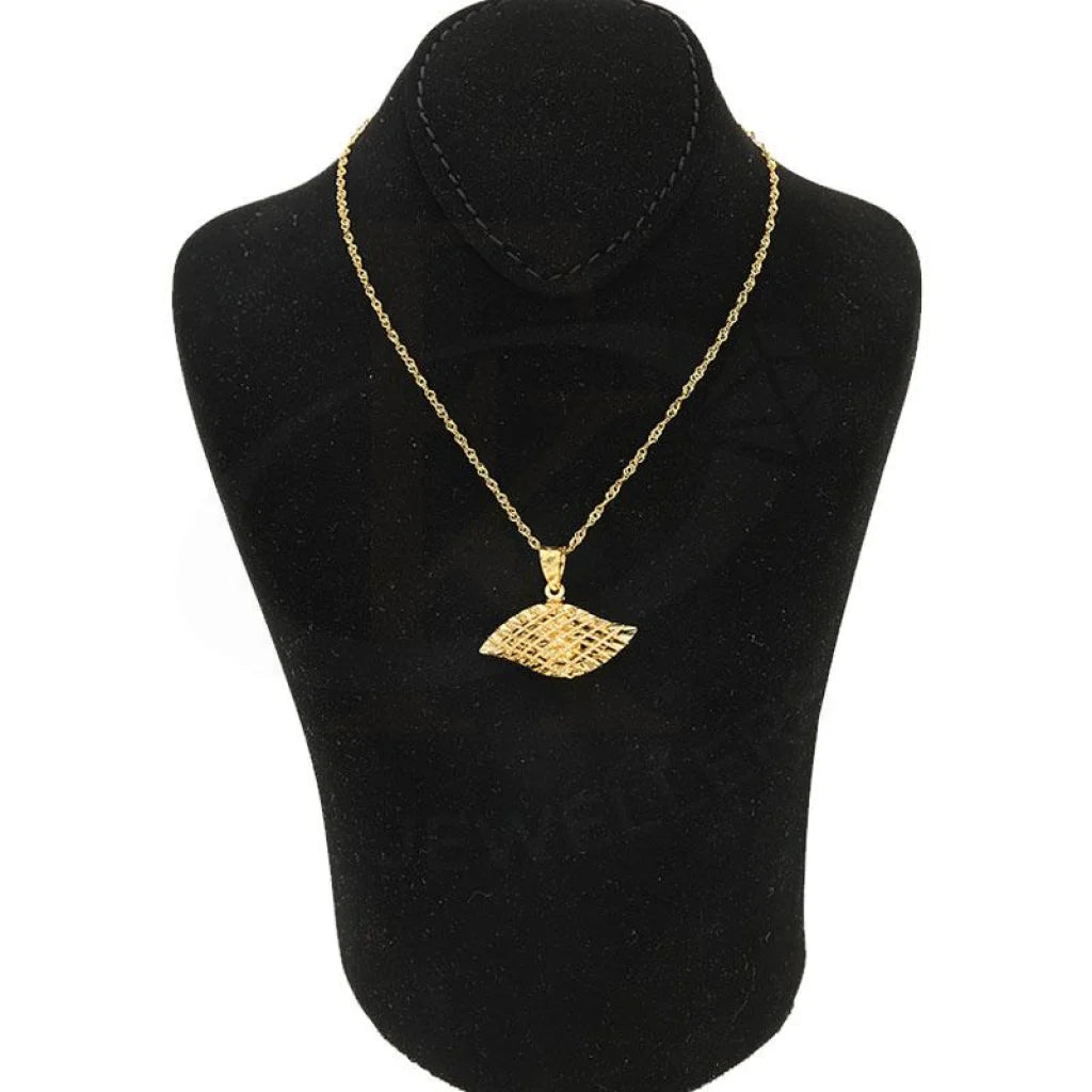 Gold Necklace (Chain With Eye Pendant) 22Kt - Fkjnkl22K2057 Necklaces