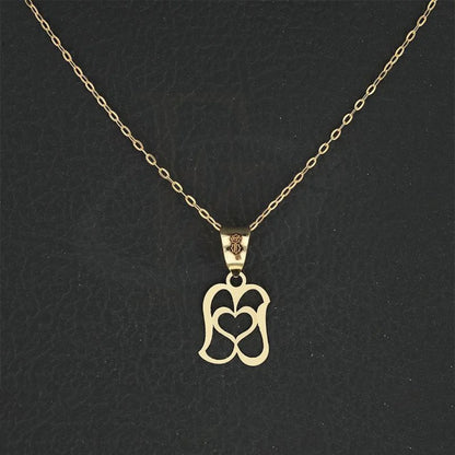 Gold Necklace (Chain With Heart Pendant) 18Kt - Fkjnkl18K2328 Necklaces