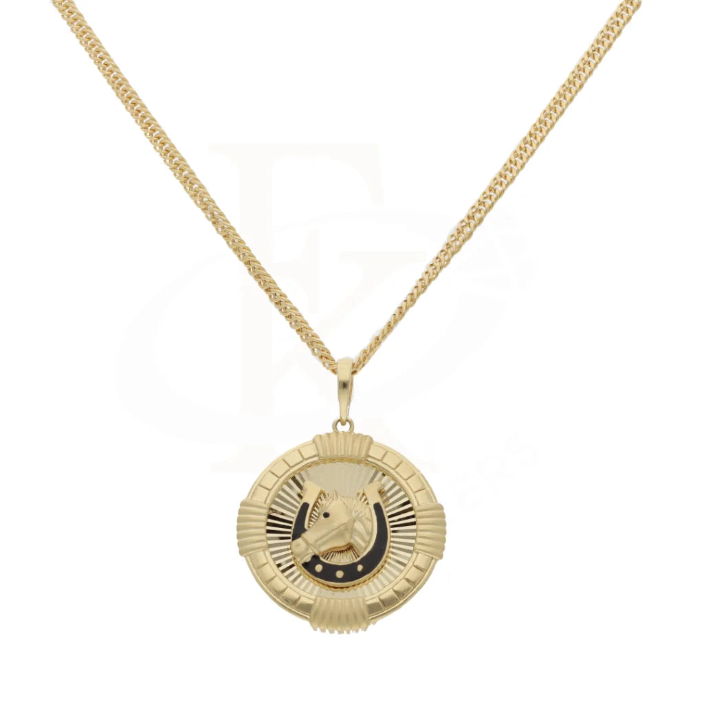 Copy Of Gold Horse Shaped Necklace 18Kt - Fkjnkl18K8320 Necklaces