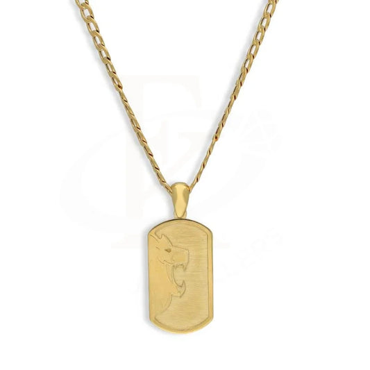 Gold Necklace (Chain With Lion Pendant) 18Kt - Fkjnkl18K3138 Necklaces