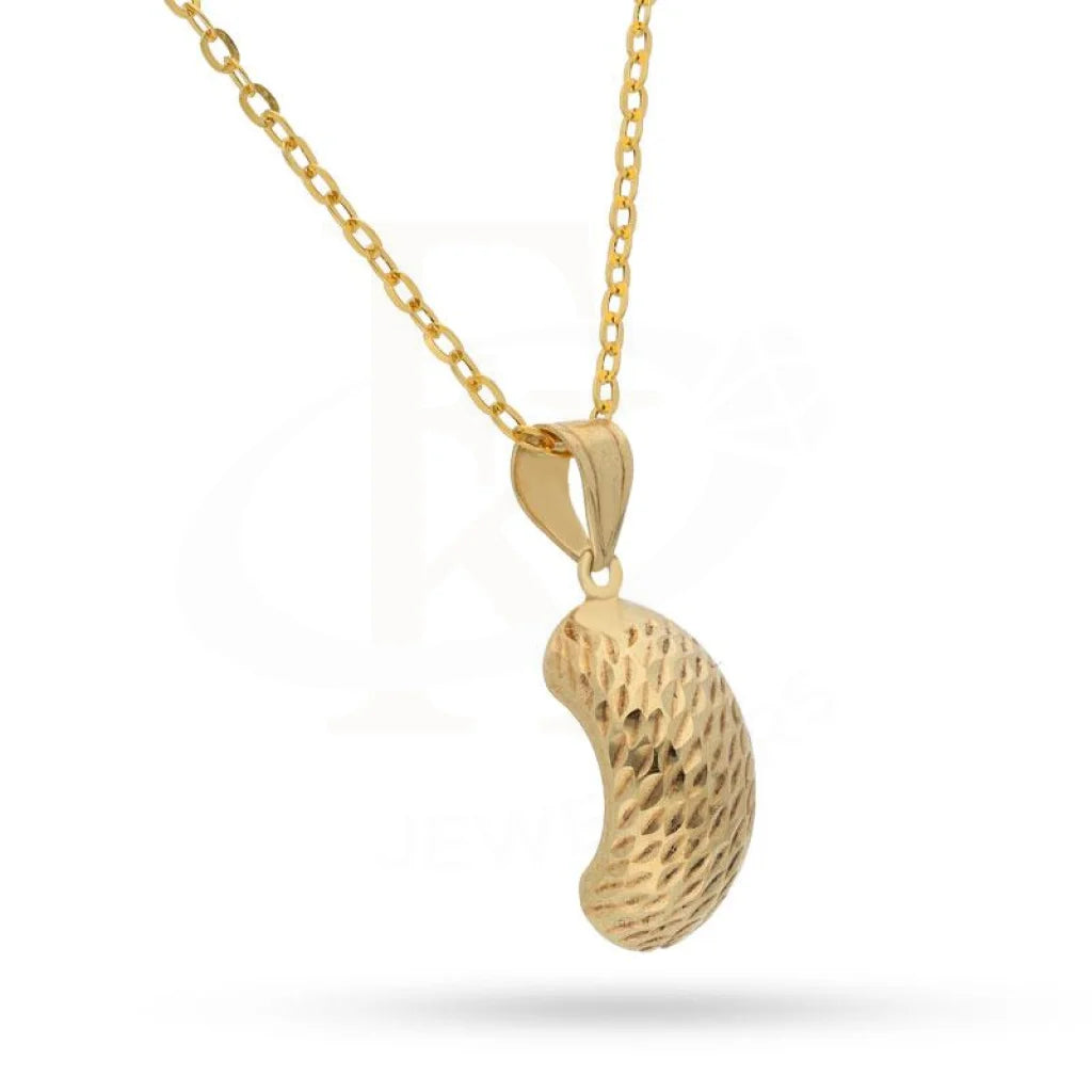 Gold Necklace (Chain With Pendant) 18Kt - Fkjnkl1610 Necklaces