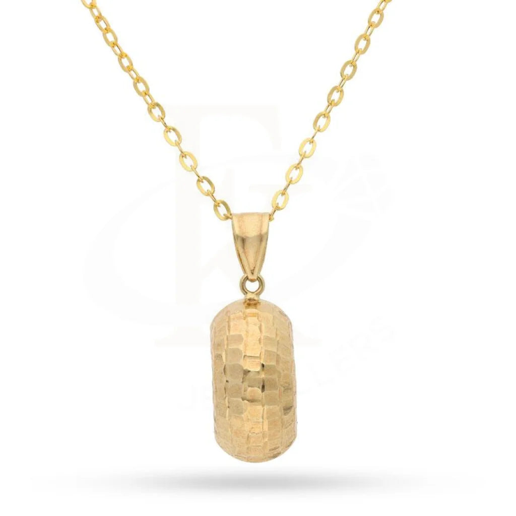 Gold Necklace (Chain With Pendant) 18Kt - Fkjnkl1618 Necklaces