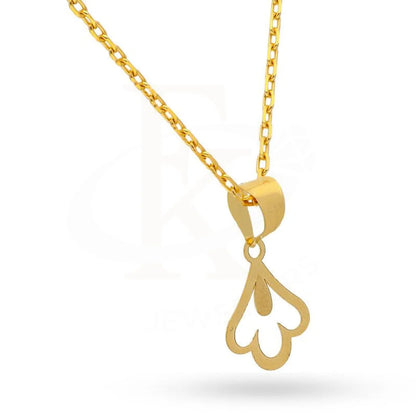 Gold Necklace (Chain With Pendant) 18Kt - Fkjnkl18K2017 Necklaces