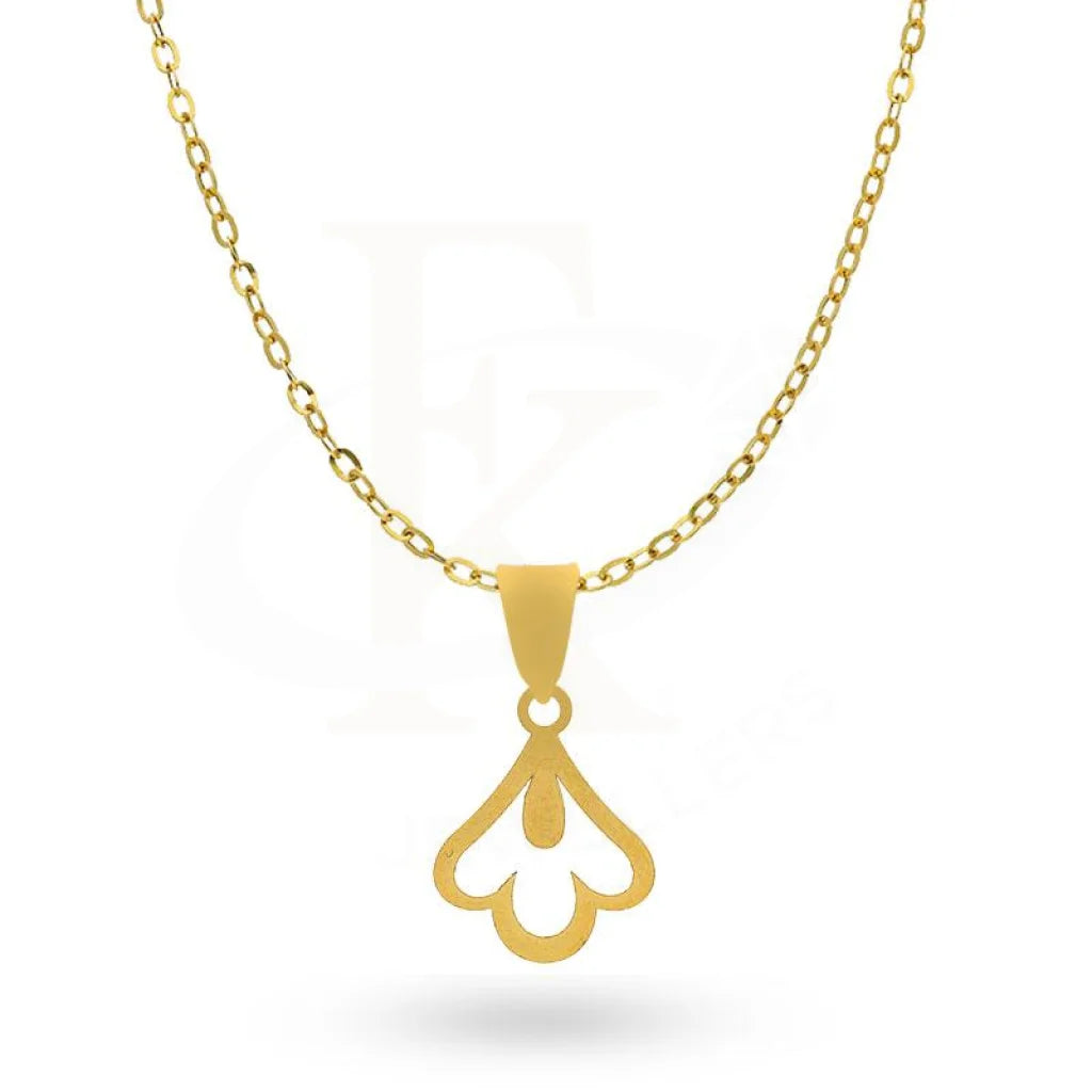 Gold Necklace (Chain With Pendant) 18Kt - Fkjnkl18K2017 Necklaces
