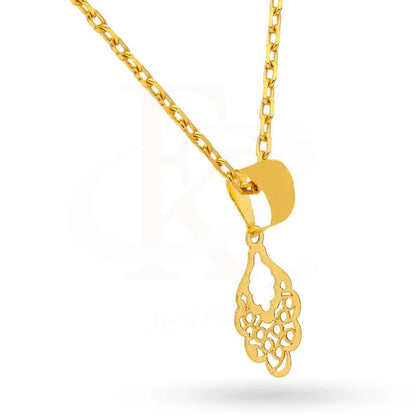 Gold Necklace (Chain With Pendant) 18Kt - Fkjnkl18K2047 Necklaces