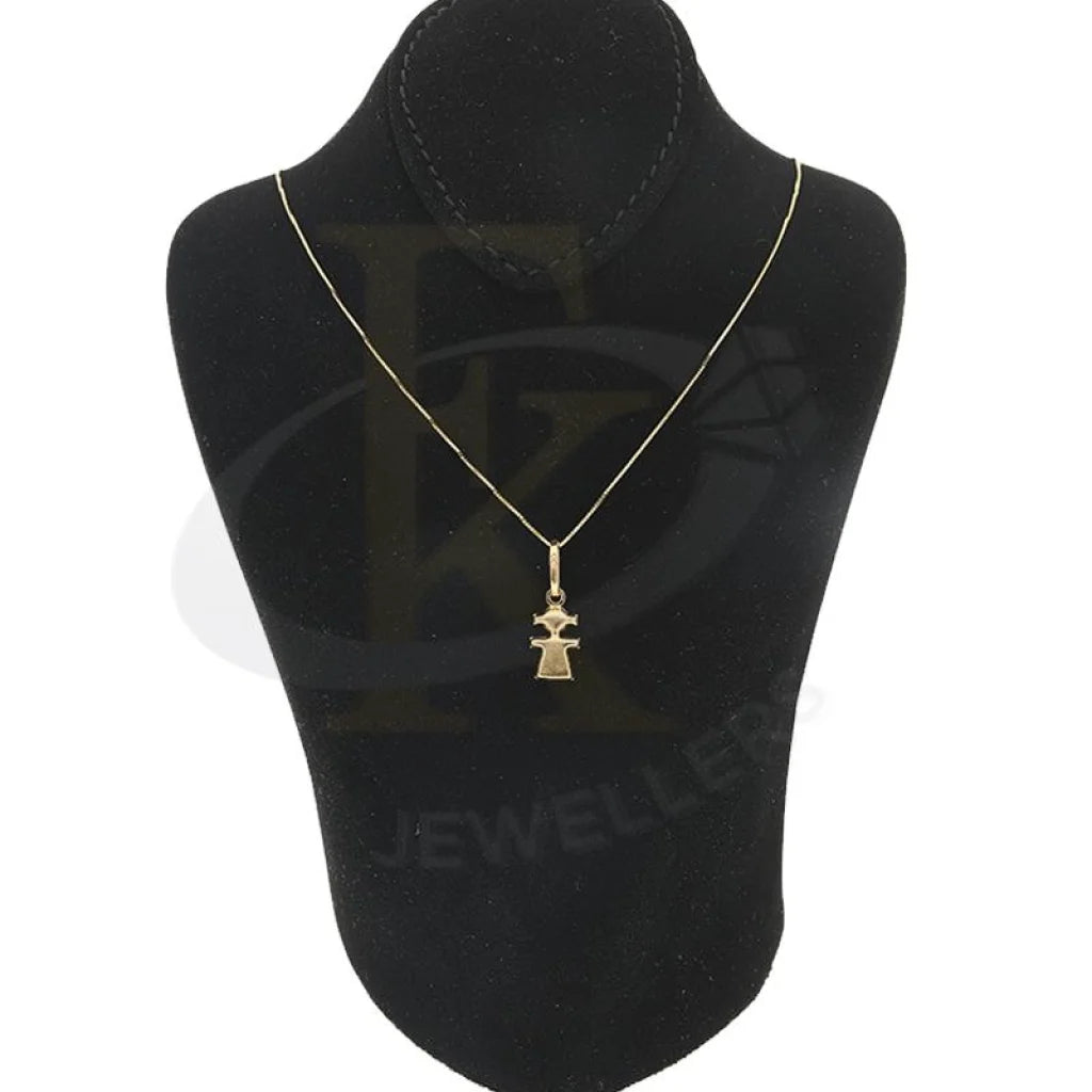 Gold Necklace (Chain With Pendant) 18Kt - Fkjnkl18K2289 Necklaces