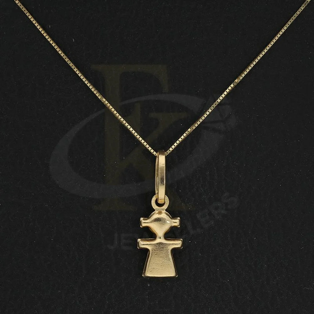 Gold Necklace (Chain With Pendant) 18Kt - Fkjnkl18K2289 Necklaces