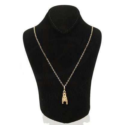 Gold Necklace (Chain With Pendant) 18Kt - Fkjnkl18K2501 Necklaces