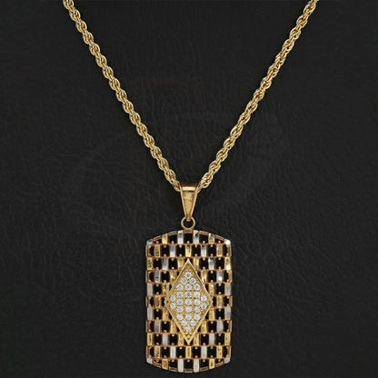 Gold Necklace (Chain With Pendant) 18Kt - Fkjnkl18K2532 Necklaces